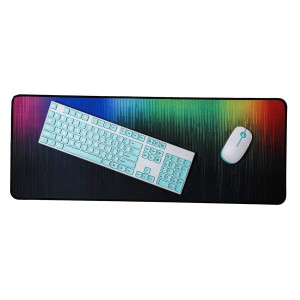 ماوس پد گیمینگ RAZER رنگین کمانی NU29 ابعاد 30*80 سانتی متر